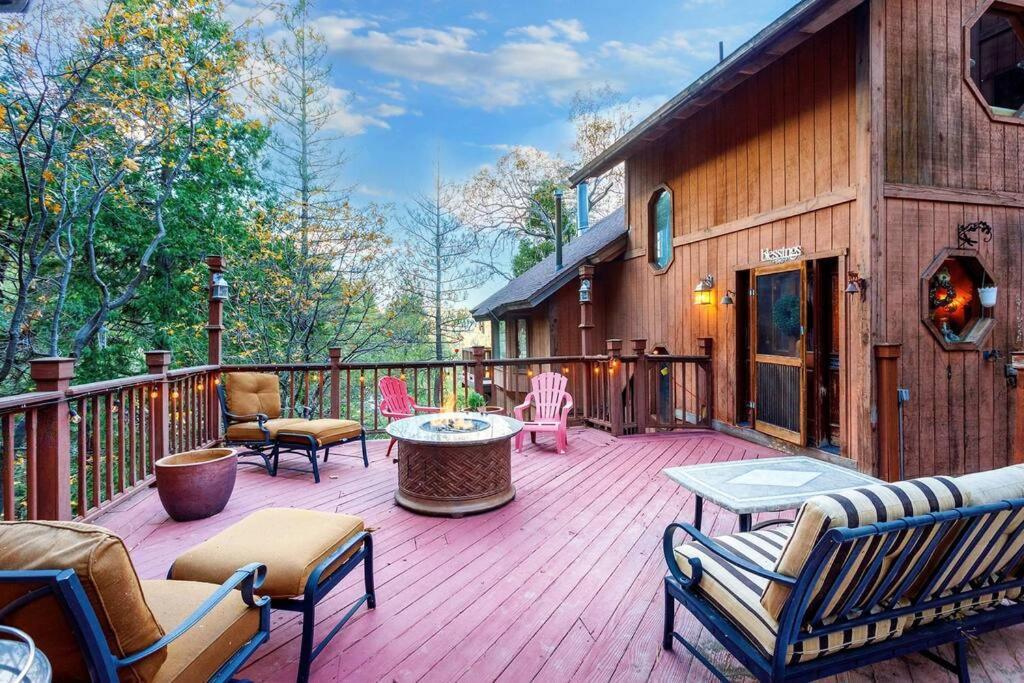 Lakeview 3-Story Winter Home Crestline Exterior photo